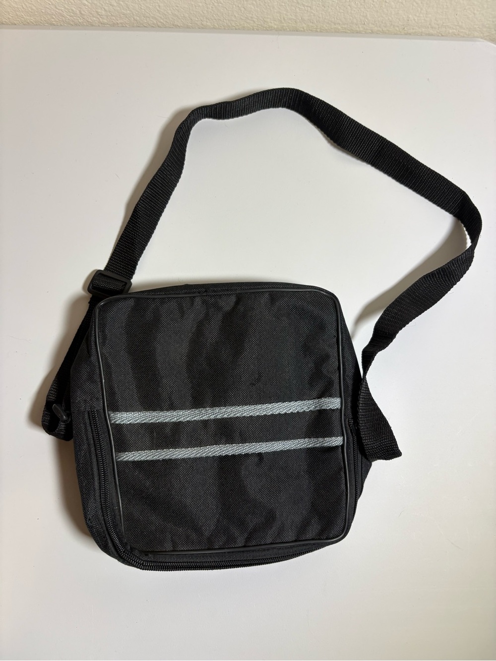 Black Men's Crossbody Shoulder Bag